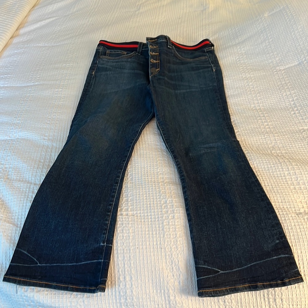 Veronica Beard Carolyn 10” Baby Boot Jeans